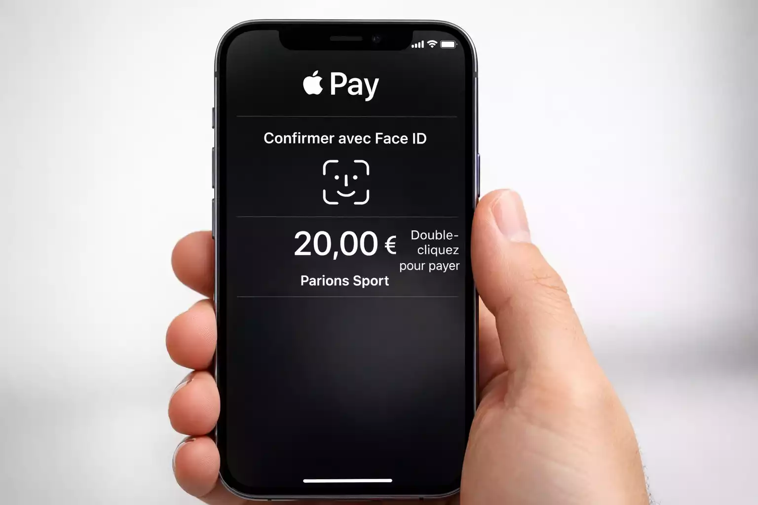 Paiement Apple Pay sur Parions Sport