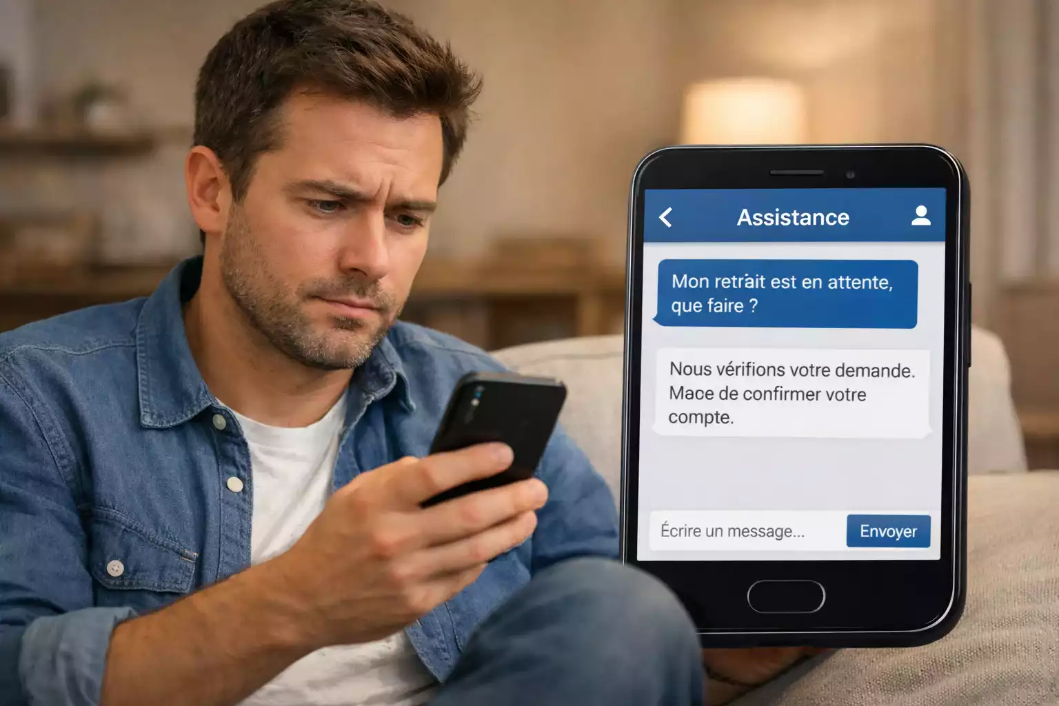 Configuration du retrait automatique Betclic