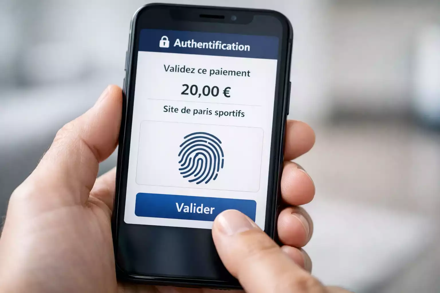 Authentification 3D Secure pour les paris sportifs