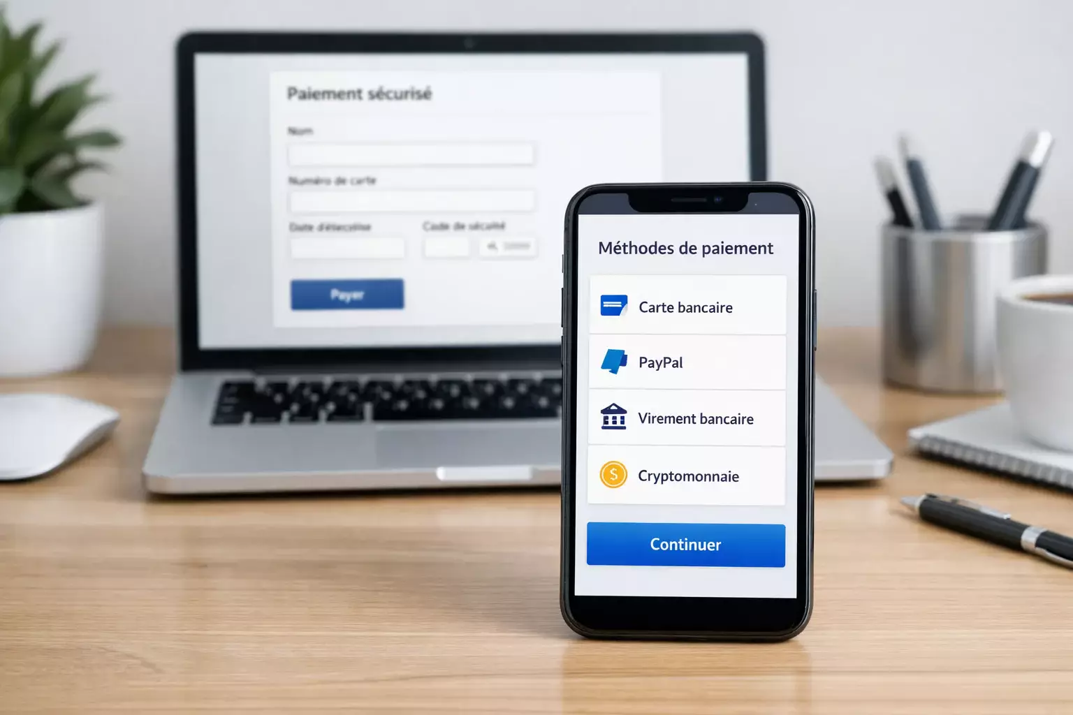 Différentes méthodes de paiement alternatives