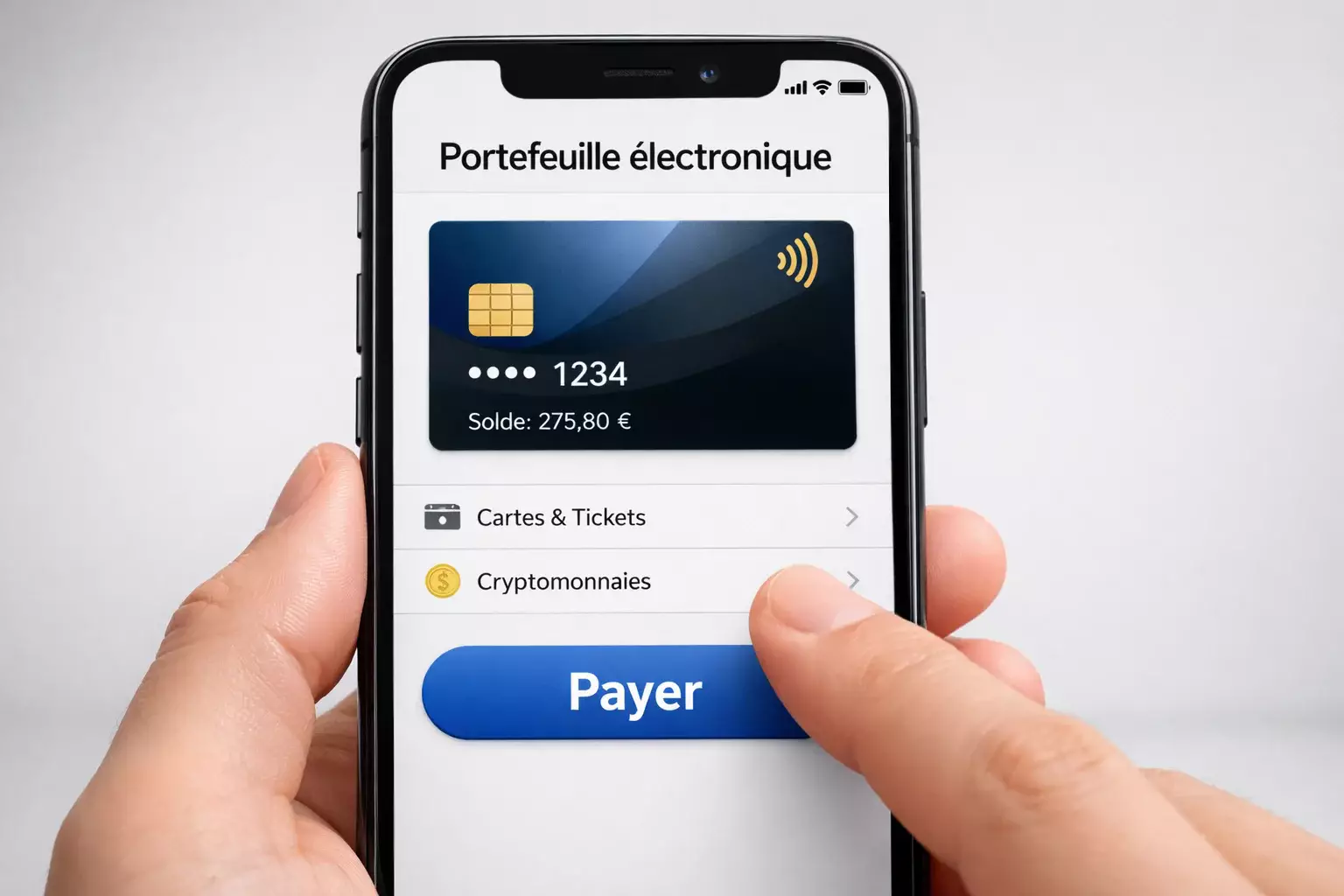 Paiement via portefeuille électronique