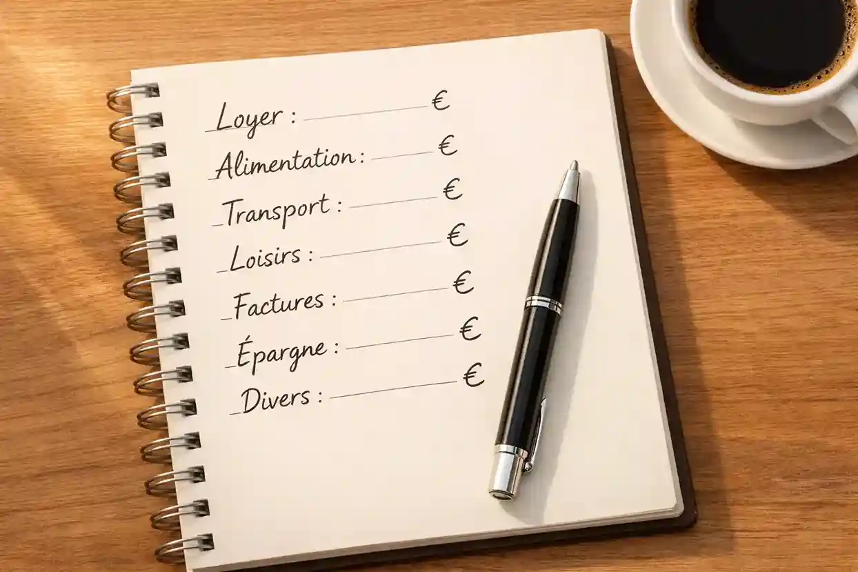 Planification du budget mensuel