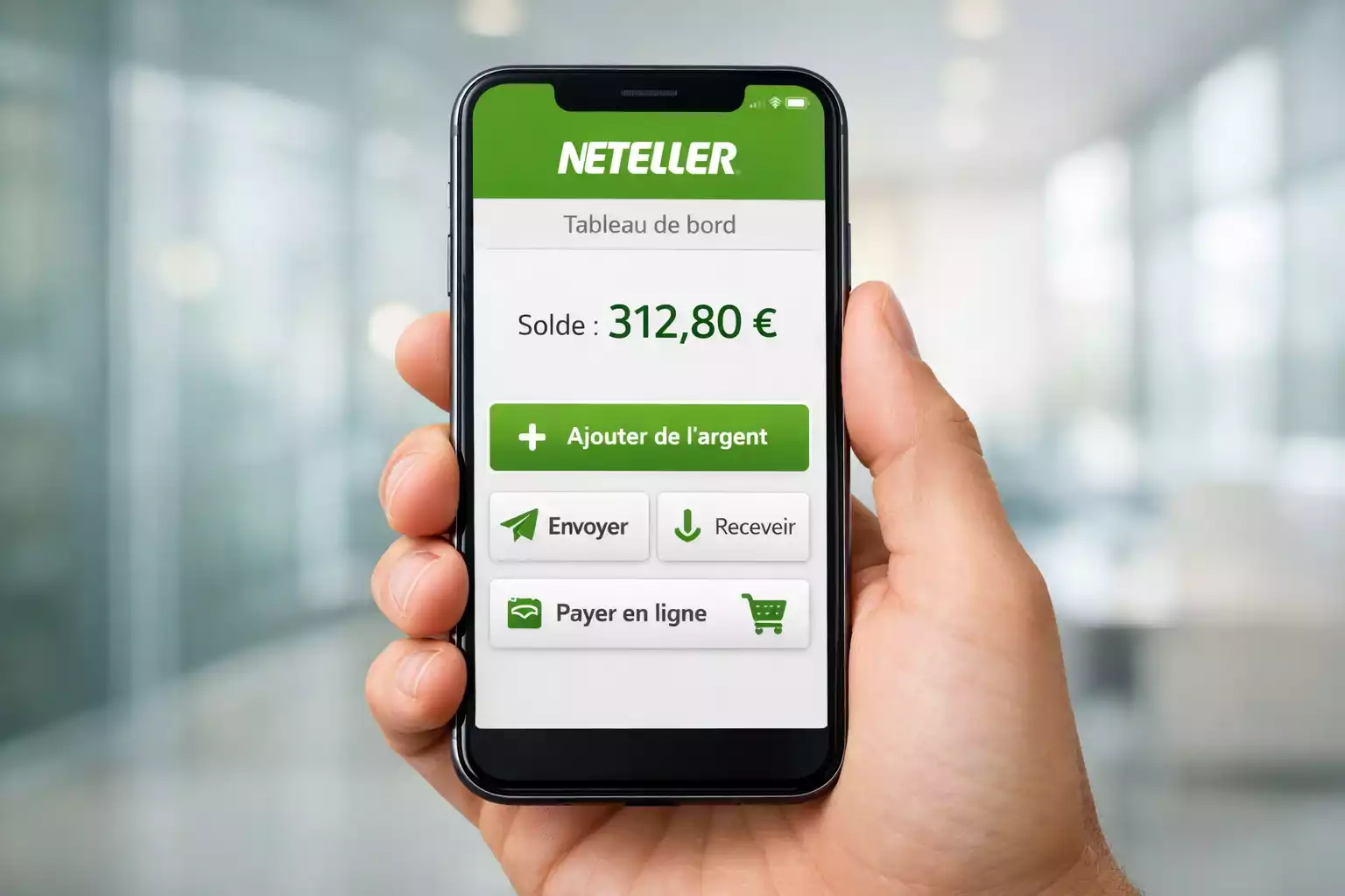 Portefeuille électronique Neteller pour les paris en ligne
