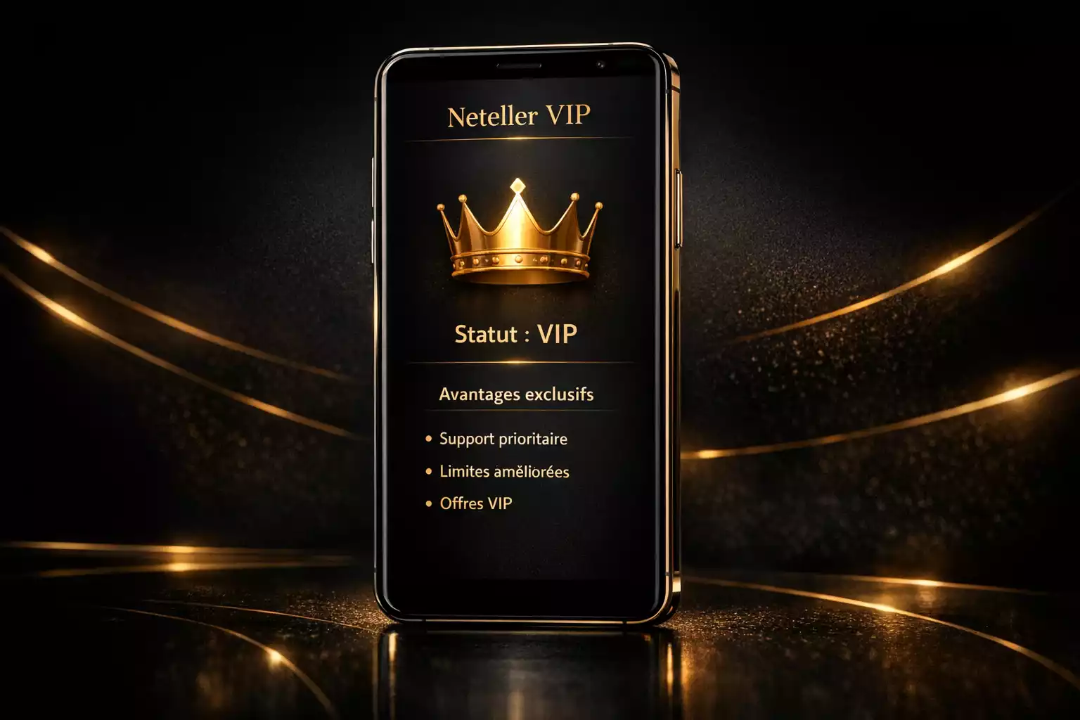 Avantages du programme VIP Neteller