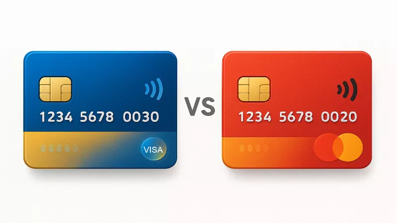 Comparaison détaillée entre Visa et Mastercard pour les paris sportifs