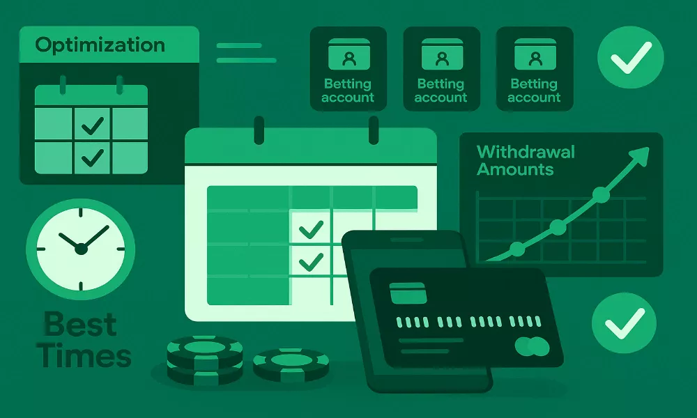 Tableau de bord des stratégies d'optimisation pour accélérer les retraits